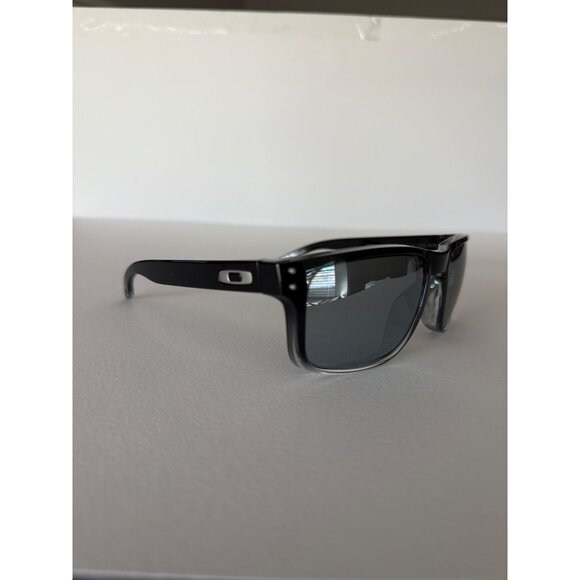 NEW Oakley Holbrook Prizm Polarized Dark Ink Fade 9102 Silver Reflective Lens - Picture 7 of 12